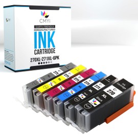 CMYi 270XL 271XL Replacement Combo Pack Ink Cartridges for Canon PIXMA MG7700, MG7720, TS8020, TS9020 (1 PG Black, 1 Black, 1 Cyan, 1 Magenta, 1 Yellow, 1 Gray)