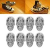 50 Sets DIY Skull Rivets Gothic Style Rustproof Exquisite Craftsmanship