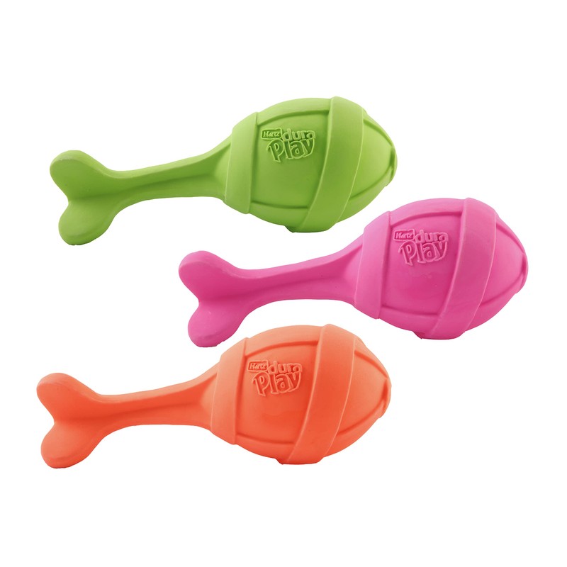 Hartz Dura Play Bacon Scented Rocket Dog Toy, Large, 1