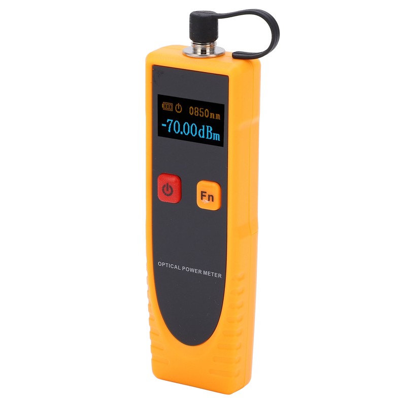 GM65 Optical Power Meter Red Light MultiWavelength Selection Optical Fiber