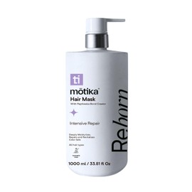 Motika | Reborn Máscarilla Ultra Reparadora 1000 ml Intensiva Para Todo Tipo De Cabello Nutre Hidrata Y Desenreda Al Momento | Repair Hair Mask | Sin Sulfatos Sin Parabenos (1000 ml)