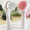Dual-Sided Facial Cleansing Brush – Gentle Exfoliation & Deep Cleanse