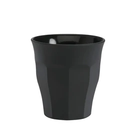Duralex Picardie Stainless Steel Tumbler, Black, 90 ml Capacity (6 Pieces Set)