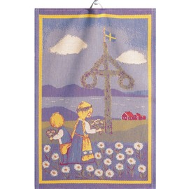Handtuch / Küchentuch -Svensk Sommar- Mehrfarbig, 35x50 cm (Ekelund Schweden)