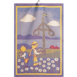Handtuch / Küchentuch -Svensk Sommar- Mehrfarbig, 35x50 cm (Ekelund Schweden)