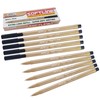 SoftLine Ballpoint Pens, BLACK, Fine Point (0.7mm), Pack of 10,