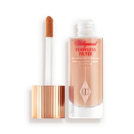 Charlotte Tilbury Hollywood Flawless Filter - Multi‑Use Makeup Primer, Complexion Booster & Illuminating Liquid Highlighter with Sheer Coverage - Smooths & Blurs Skin - 3 Fair