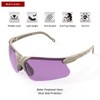 xaegistac Shooting Glasses with Case Anti Fog Hunting Safety Glasses