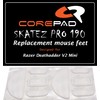 COREPAD Skatez PRO 190 Replacement Mouse Feet for Razer Deathadder