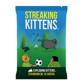 Exploding Kittens EKIEK05ES Streaking Expansion in Spanish, Multi-Colour