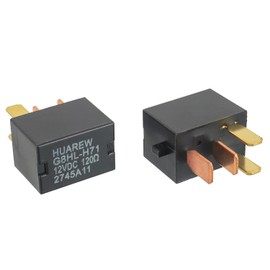 HUAREW AC Relay G8HL-H71 39794-SDA-A03 39794-SDA-A05 Fan Relay for Accord Civic Crosstour CR-V CR-Z Element Insight Odyssey Pilot TL TSX MDX (Pack of 2)