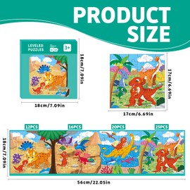 Magnetic Puzzle from 3 4 5 Years for Children, Jisrcha Magnetic Frame Puzzle, 133 Pieces 4-in-1 Animal Magnetic Puzzle for Aeroplane & Car Ride Travel Children, Toy for Boys and Girls (B)