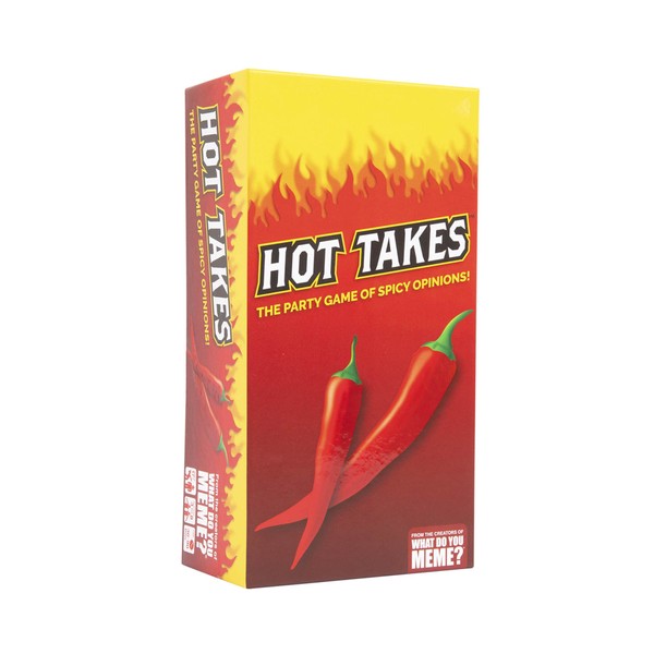 WHAT DO YOU MEME? Hot Takes - The Party Game of Spicy Opinions - Adult Party Games & Fun Gifts for Adults