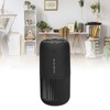 Black Air Purifier Portable USB Powered Low Noise Car Air