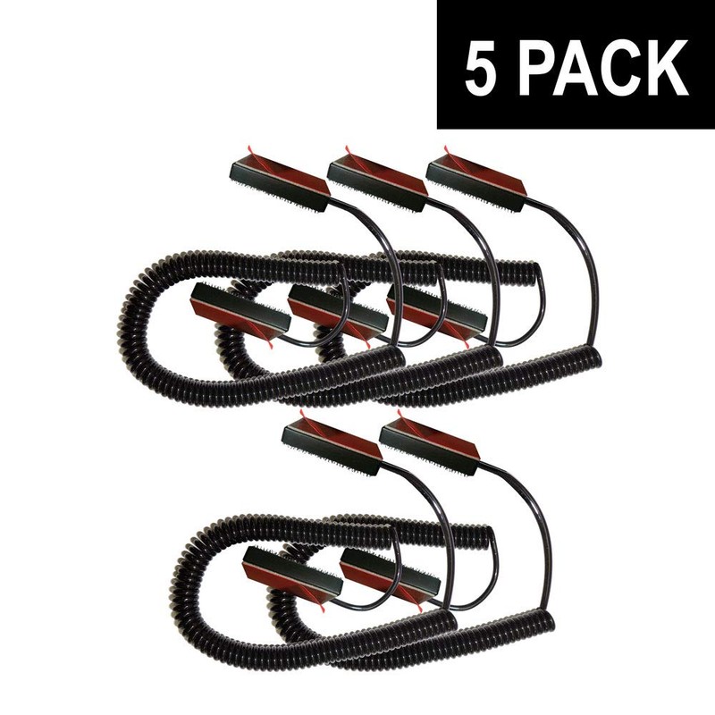[5 Pack] Universal Coiled Security Cable Bulk Pricing Available -
