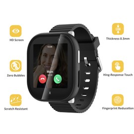 WD&CD Pack of 6 Protective Cases Compatible with Xplora X6 Play Kids, PC Case with Screen Protector, Hard Cover Case with Screen Protector - Pink/Black/Blue/Transparent/Green/Rose Red