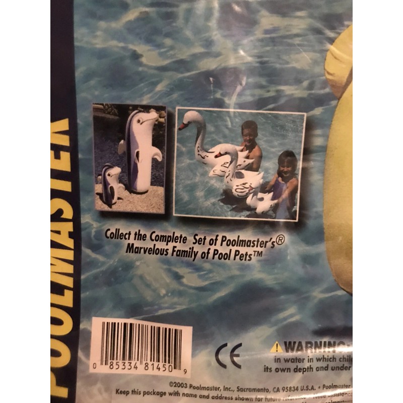 Poolmaster Vintage NEW POOLMASTER Marvelous DUCK Inflatable Pool Float Toy