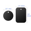 DSTELIN Universal Metal Plate 8 Pack for Magnetic Phone Car