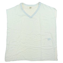 O'Neill Womens' V- Neck Lightweight Beach Cover Up (medium white)