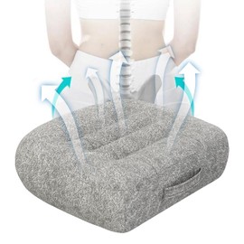 Super Thicken Car Seat Cushion for Adults/Office Chair Cushions/Butt Pillow for Car Long Sitting,Portable Car Seat Pad Fatigue Relief Suitable for Trucks,Cars,Office Chairs,Wheelchairs（Light gray）