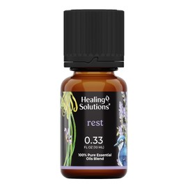 Healing Solutions Rest Blend Essential Oil - 0.33 Fluid Ounces