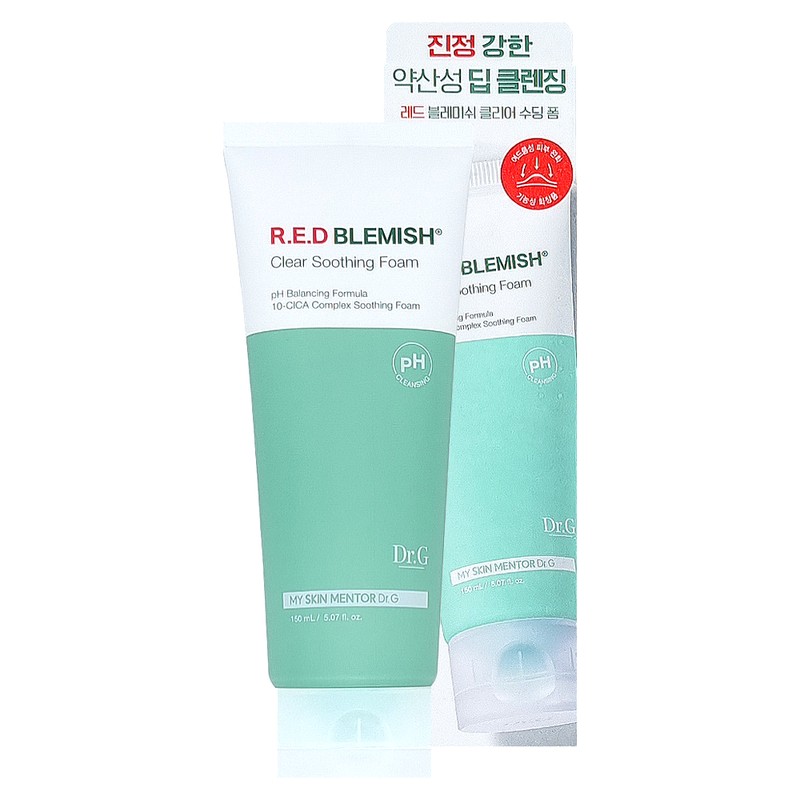 Dr.G Foam Bubble Foam Face Wash Dr.G Mildly Acidic Red