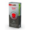Molinari Rosso Espresso Capsule Aluminum compatible with *Nespresso Machines Imported