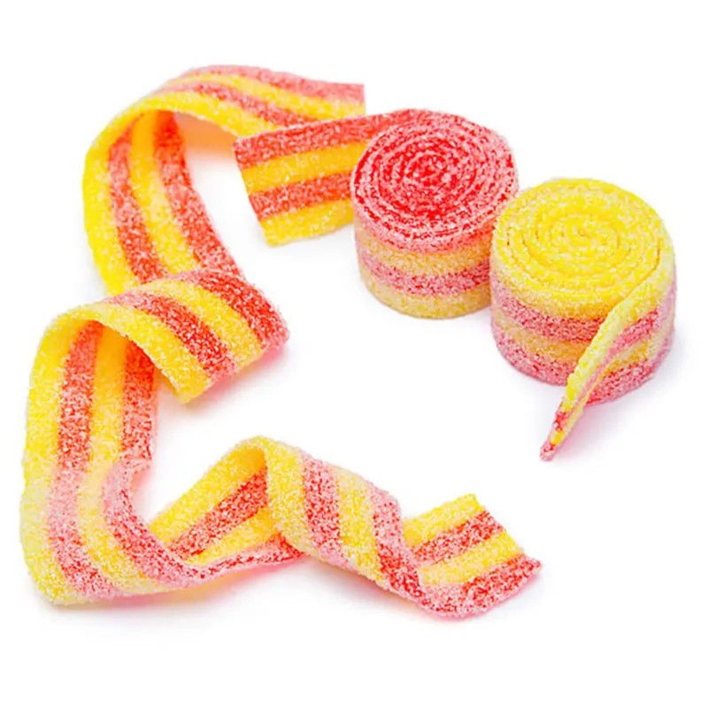 By The Cup Sour Power Strawberry Banana Sour Belts, 1