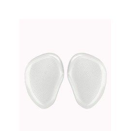 Lady Super High Heel Gel Pads, Non Slip, Transparent Forefoot Shoe Cushions, Prevent Foot Pain, Abrasions – Self Sticking, Washable