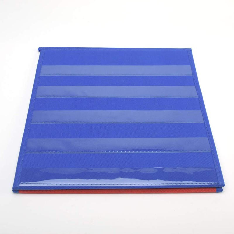 Maifa Tabletop Desktop Pocket Chart, Folding Small Pocket Chart Portable