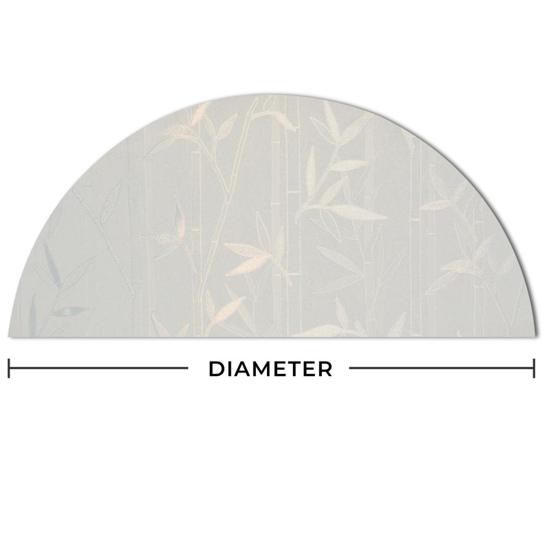Autotech Park Precut Custom Arched Window Film, Bamboo Design, up