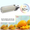 tebio 35W LED Corn Light Bulbs, 300W Equivalent, 6000K Daylight