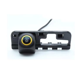 aSATAH AHD/CVBS Car Rear View Camera's Fisheye Lens License Plate Lamp-Camera with RCA Cable & Vehicle Camera for Honda Civic 2006 2007 2008 2009 2010 2011 MK8 & Backup Camera (CVBS-AHD)