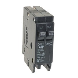 View-Pak Div. Of Tes ICBQ1515 Siemens 1 Pole Dual Circuit Breakers