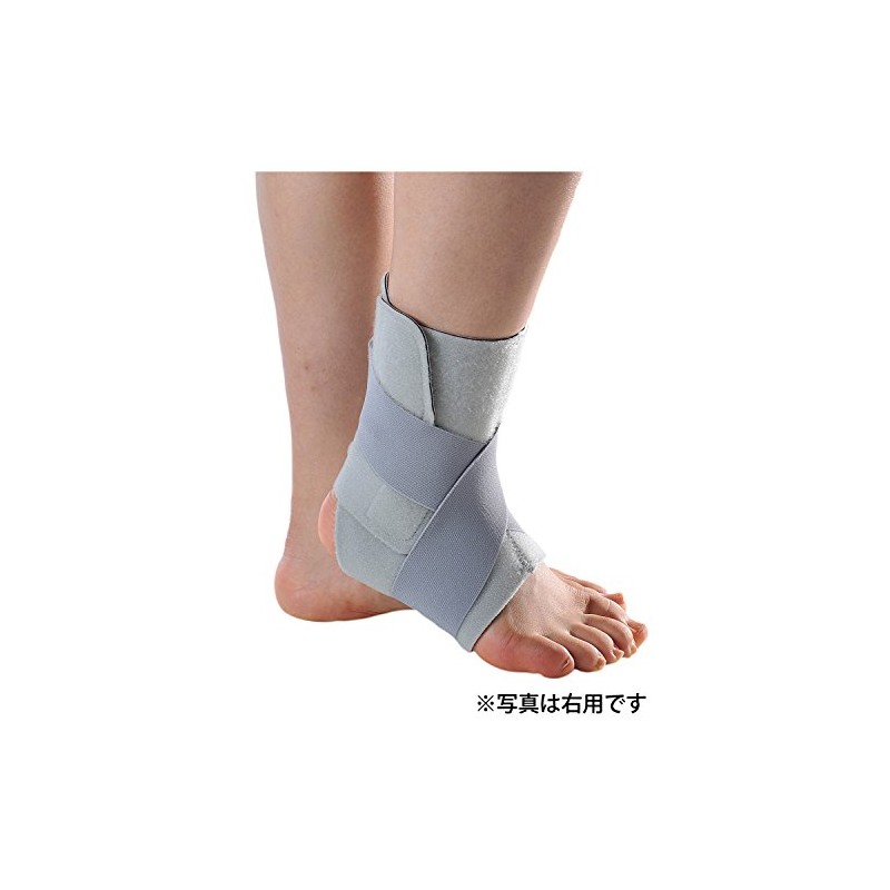 アルケア アンクルライト 左足用 低強度 ‎グレー S 8-4280-01 14643