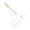 caralin Clear Lipstick Case Keychain PVC Material Fashion Keychain Lipstick
