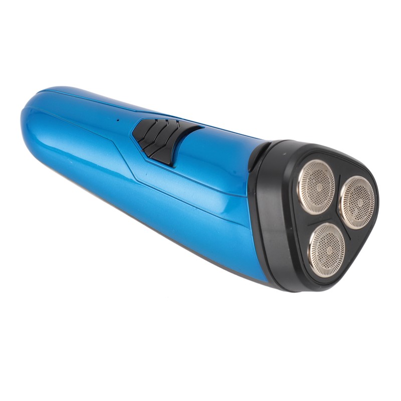 Electric Beard Trimmer 3 Floating Heads Rechargeable Precise Cutting Cordless