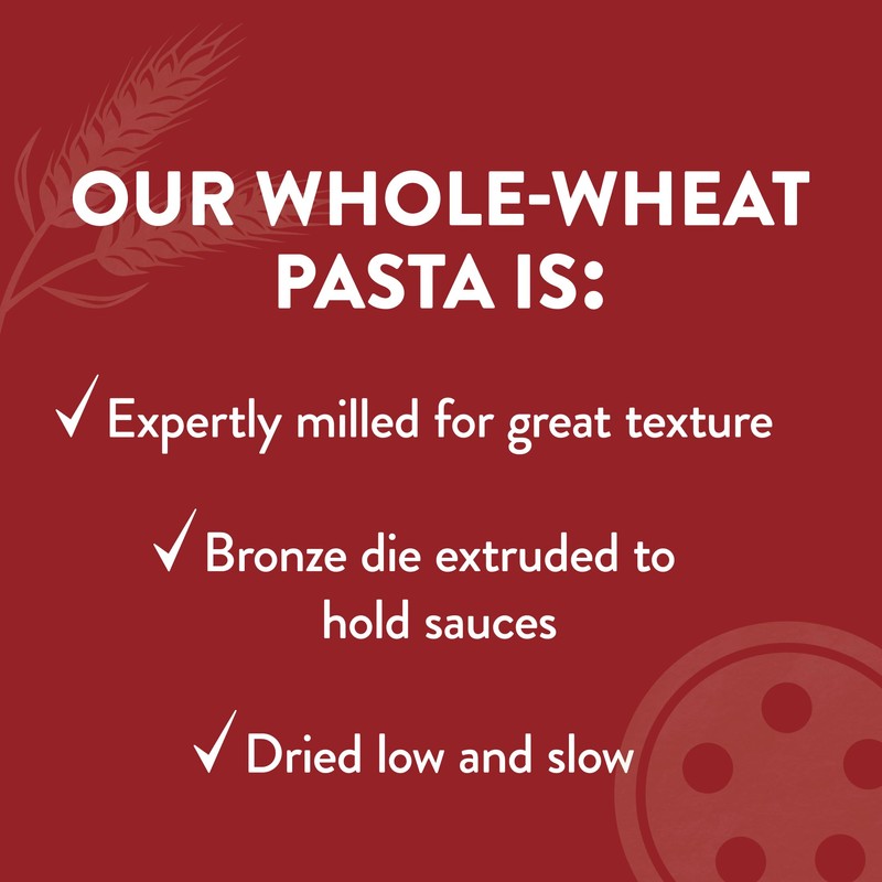 DeLallo Whole Wheat Elbow Macaroni Pasta, 1 Pound Bag, 4