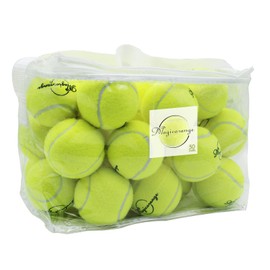 Magicorange Tennis Balls, 30 Pack Advanced Training Tennis Balls Practice Balls, Pet Dog Playing Balls, Come with Mesh Bag for Easy Transport, Good for Beginner Training Ball (Green)
