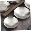 iplusmile Flavor Plate Stainless Steel Sauce Dish Elegant Practical for