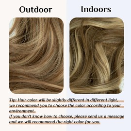 SARLA Invisible Wire Hair Extensions with 3 Clips Long Wavy Curly Synthetic Hairpiece for Women Adjustable Transparent Headband 22 Inch Cream Blonde