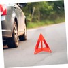 SUPVOX 2 Sets Safety Reflective Emergency Triangles Car Roadside Warning