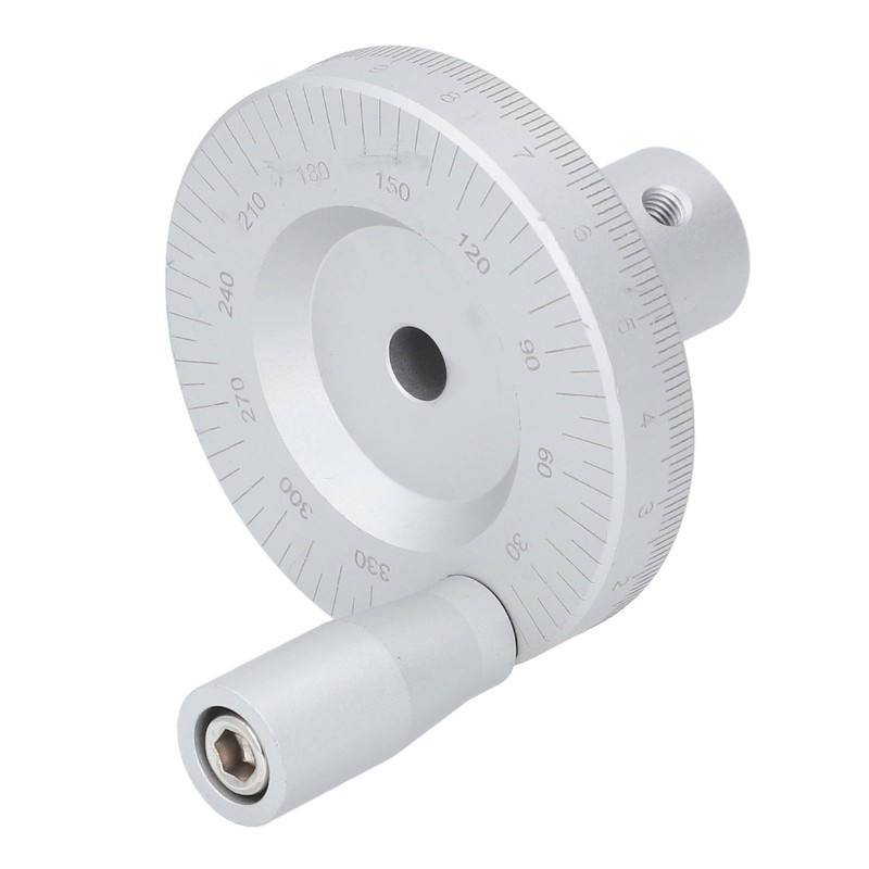 Lathe Handwheel 8mm Inner Diameter High Accuracy Aluminum Alloy Replacement