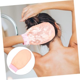 Healeved 3pcs Shower Scrubber Glove Bath Exfoliating Gloves Body Washing Mitten for Deep Cleansing