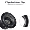 EIMSOAH Speaker Rubber Edges Black Ideal Replacement for Subwoofer Foam