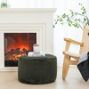 AbunHeri Pouf Ottoman Stuffed Velvet Floor Pouf Footrest Ottoman Foot