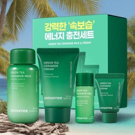 Innisfree/Green Tea/Ceramide/Milk/Cream/4-Item Set/1Set