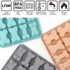 3Pack Dog Bone Silicone Mold, Dog Treat Mold,Baking Mold, Used