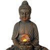 Kalona Home Décor 9.6" Tabletop Fountain Exquisite Smile Sitting Buddha