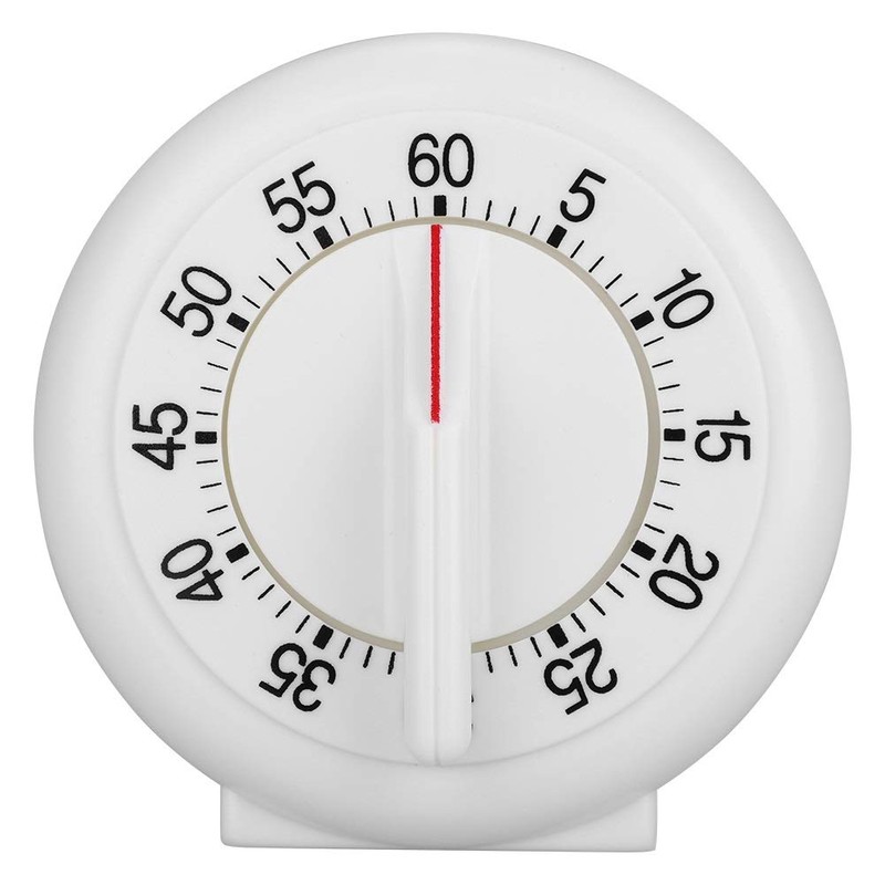 Nikou Kitchen Timer, Mechanical Timer 60 Minutes Count Down Alarm